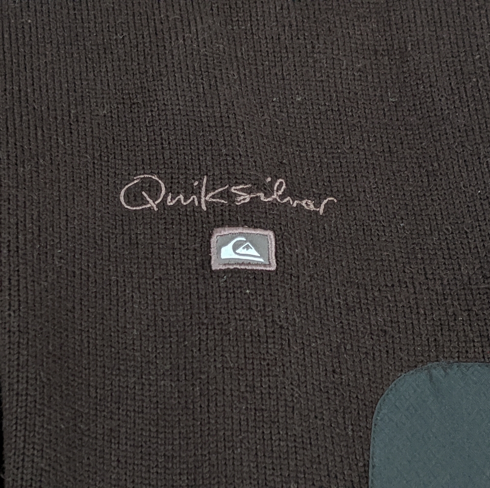 Quicksilver Fleece Jacket Men's Black - Picture 5 of 7